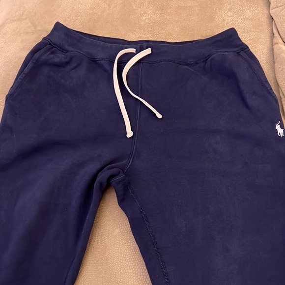 Polo by Ralph Lauren Mens XL Navy Sweatpants. - Picture 2 of 3